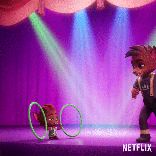 monsters hoops GIF by NETFLIX
