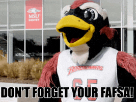don't forget msu denver GIF by Rowdy the Roadrunner