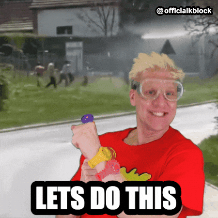 Summer Camp Fight GIF