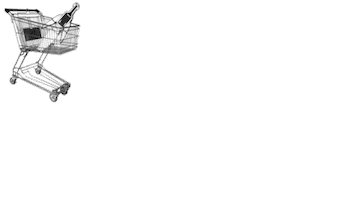 Shopping Punk Sticker by Marco Pogo