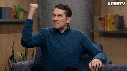 angry comedy bang bang GIF