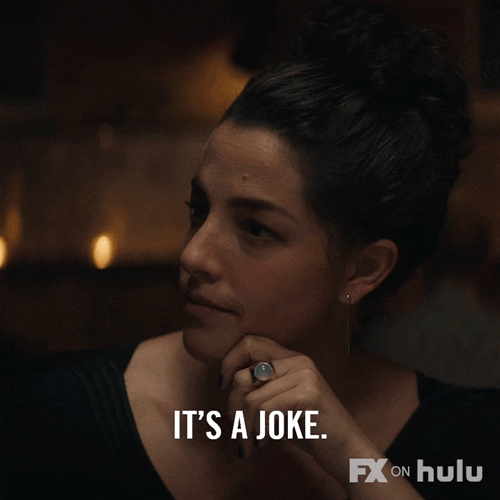 Just Kidding Laugh GIF by Y: The Last Man - Find & Share on GIPHY