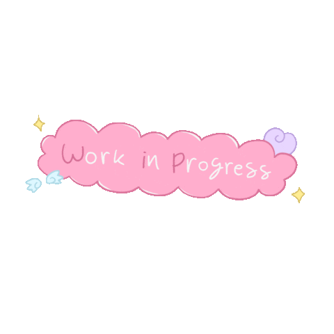 Working Work In Progress Sticker