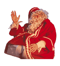 Santaclaus Sticker by Nordic_Unique_Travels
