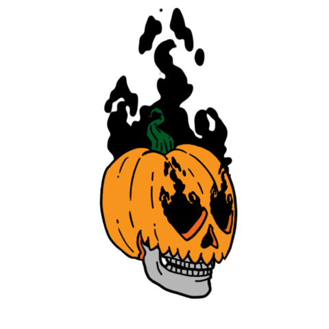 Halloween Illustration Sticker