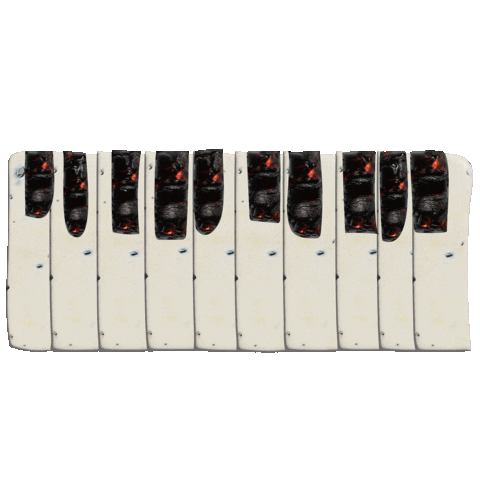 Piano Keyboard Sticker