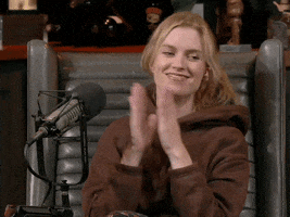 Barbara Dunkelman Clapping GIF by Rooster Teeth