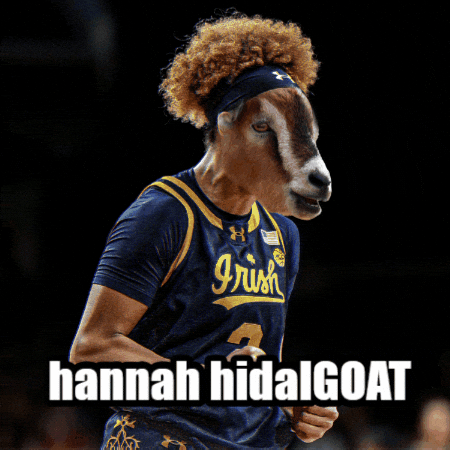 Notre Dame Goat GIF