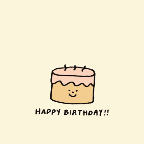 Happy Birthday Party Sticker by Yikunea for iOS & Android | GIPHY