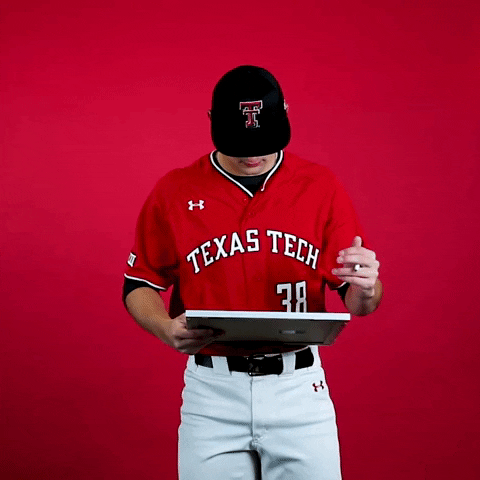 Tyler Hamilton GIF by Texas Tech Baseball