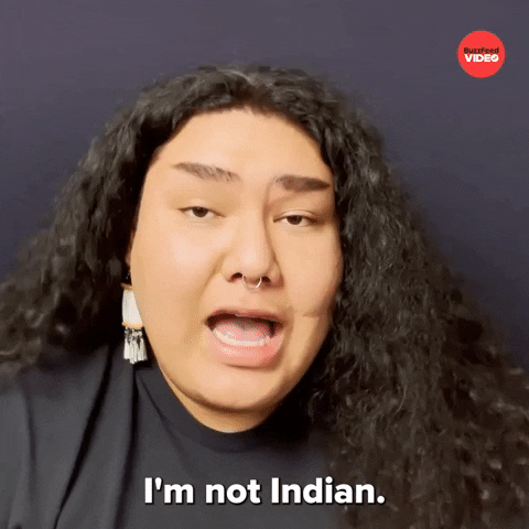 Native American India GIF by BuzzFeed