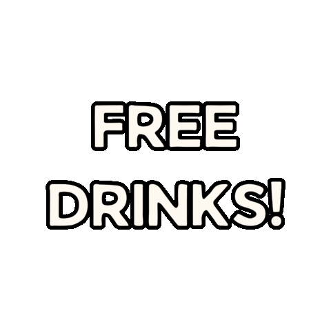Free Drinks Sticker by Red Diamond