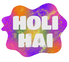 Holi Festival India Sticker