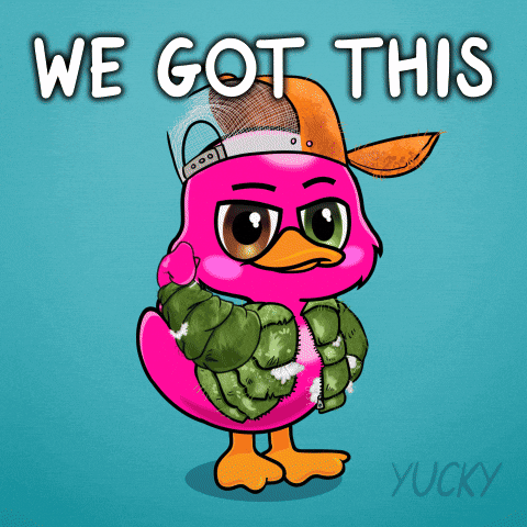 We Got This Unity GIF by Yucky Ducks