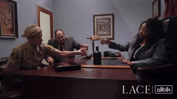 Office Drinking At Work GIF by ALLBLK