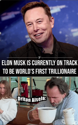 Elon Musk Addict GIF by Dritan Alsela Coffee