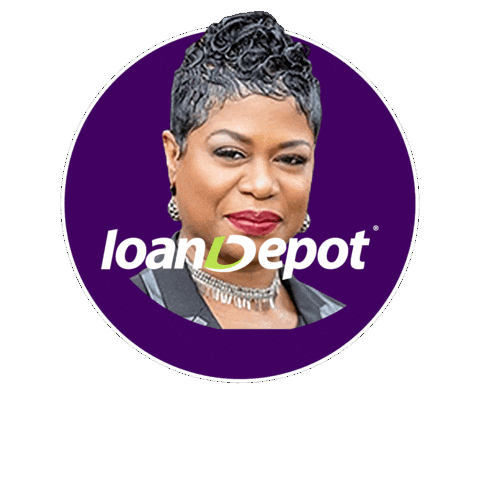 Michelle Coleman Sticker by Loan Depot - Christine Sittinger