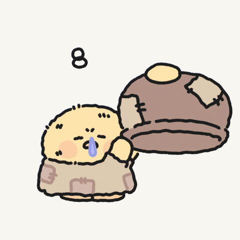 Awkward Character GIF