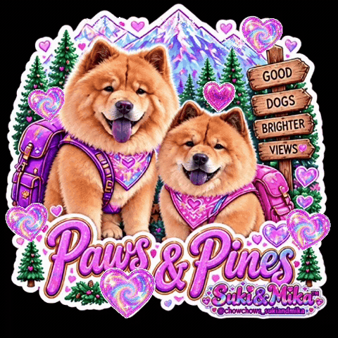 Chow Chow Mountains GIF