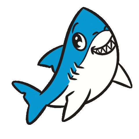 Swim Shark Sticker by Buzz Franchise Brands