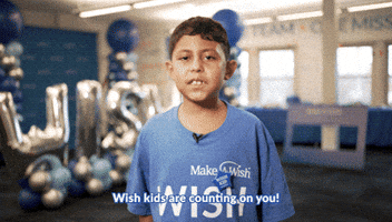 Happy Hugs GIF by Make-A-Wish America
