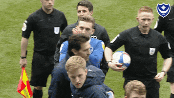 Wave Smile GIF by Portsmouth Football Club