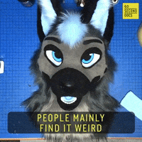 Furries Furry Suit GIF by 60 Second Docs