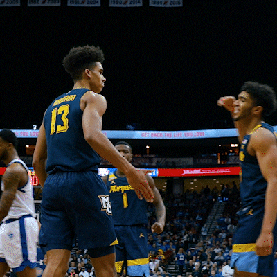 College Basketball Sport GIF by Marquette Athletics