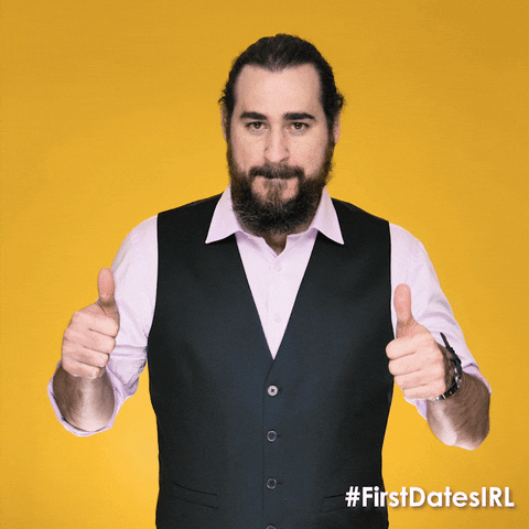 First Dates Thumbs Up GIF by COCO Content