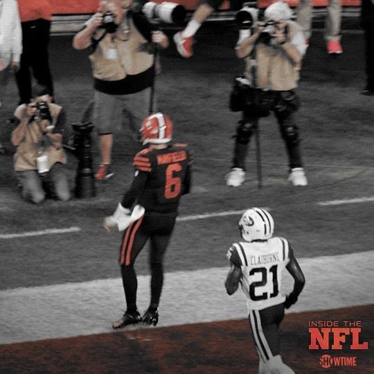 cleveland browns football GIF by SHOWTIME Sports