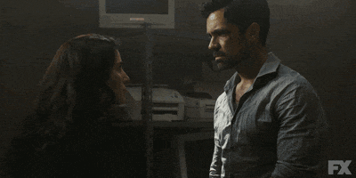 Stare Down Face Off GIF by Mayans M.C.