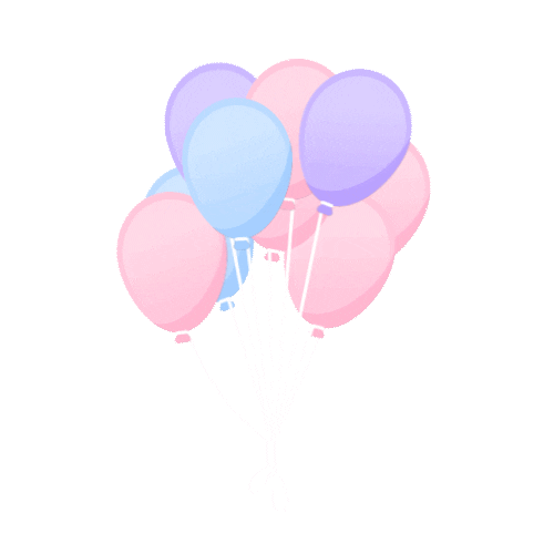 Balloons Moving Sticker by Azzaro Official
