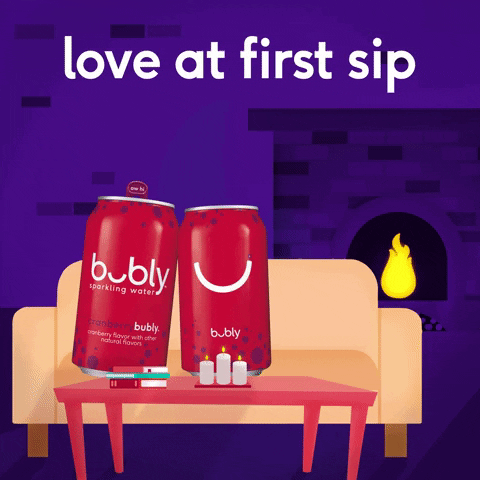 Sip Love GIF by bubly