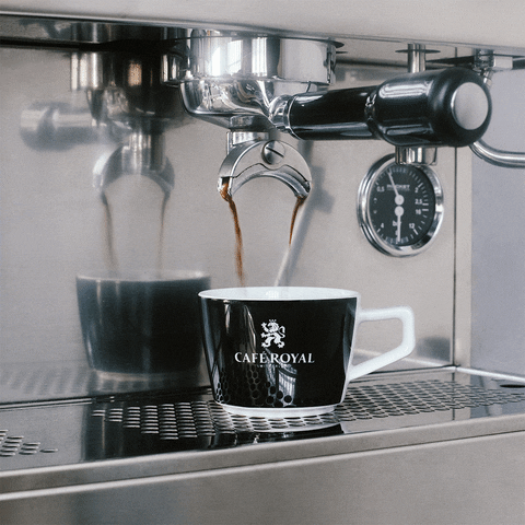 coffee flowing GIF