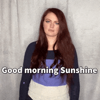 Wake Up Early Good Morning GIF by Ryn Dean