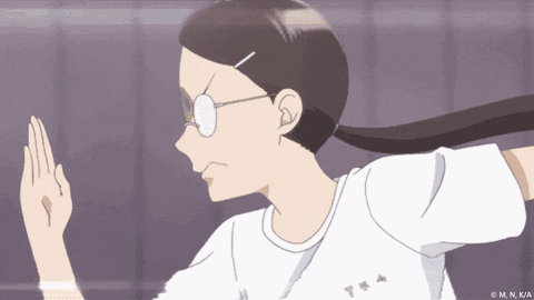O Maidens In Your Savage Season Running GIF by HIDIVE  Find  Share on  GIPHY