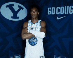 Byu Basketball Yes GIF by BYU Cougars