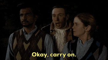 Carry On Reaction GIF by CBS
