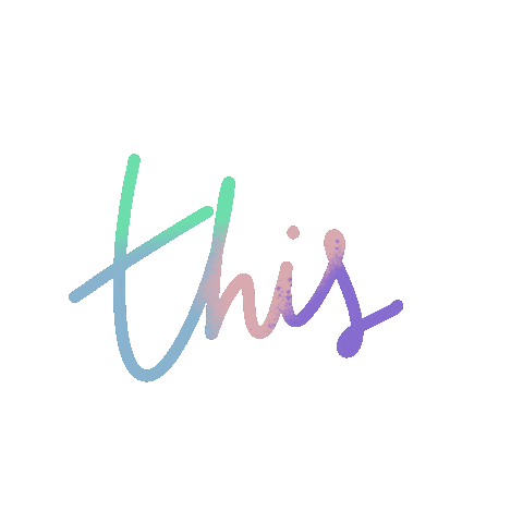 Arrow Ombre Sticker