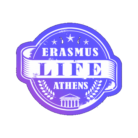 Athens Ela Sticker by Internationallifeathens