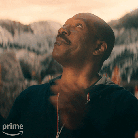 Excited Eddie Murphy GIF by Candy Cane Lane