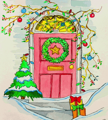 Christmas Winter GIF by My Doodles Atalier