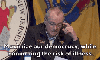 Phil Murphy Vote By Mail GIF by GIPHY News
