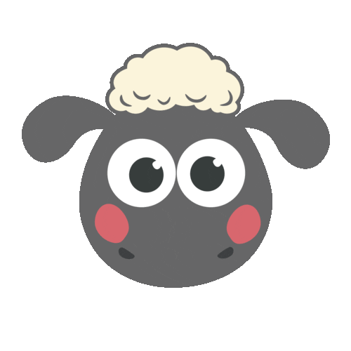 Shaun The Sheep What Sticker by Aardman Animations for iOS & Android