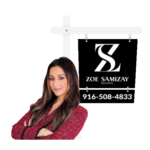Zoe Samizay Sticker by Zohra Samizay Realtor