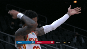 Atlanta Hawks Reaction GIF by NBA