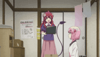 Angry Demon Girl GIF
