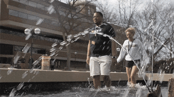 fountain umsocial GIF by University of Michigan