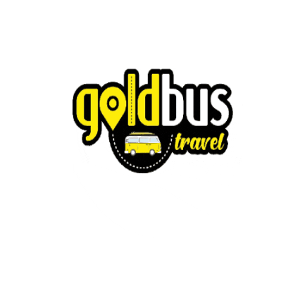 Gold Bus Sticker