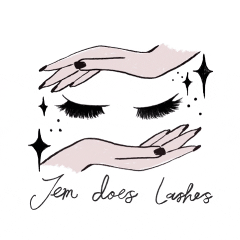 JemDoesLashes lashes eyelash extensions jemdoeslashes GIF